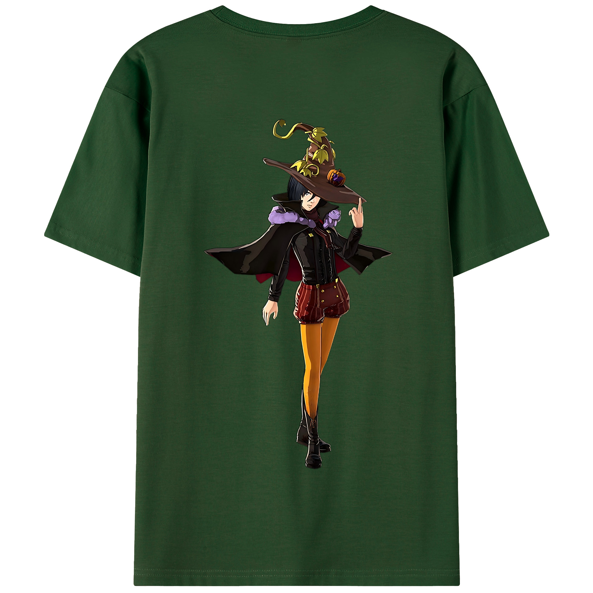（画像用） 進撃の巨人 ミカサ·アッカーマン Attack on Titan Mikasa Ackerman 綿100％半袖Tシャツ（背面プリント）